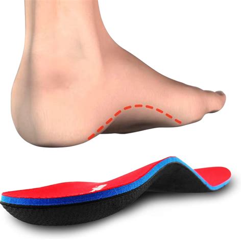 arch support insoles for flat feet