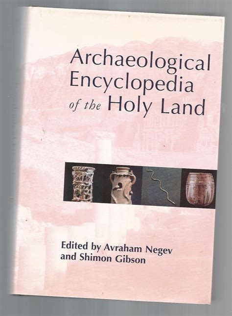 archaeological encyclopedia of the holy land Reader