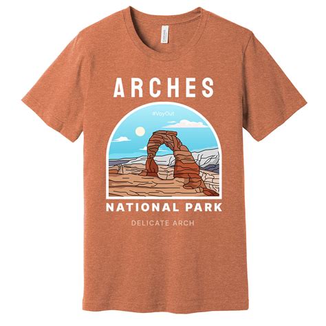 arches national park shirt