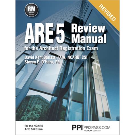 architect exam study manual pdf PDF