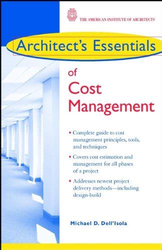 architects essentials of cost management Reader