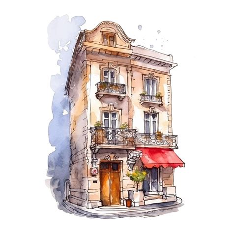 architecture in watercolor Kindle Editon