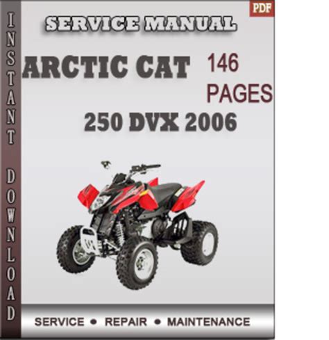 arctic cat 250 to service manual PDF