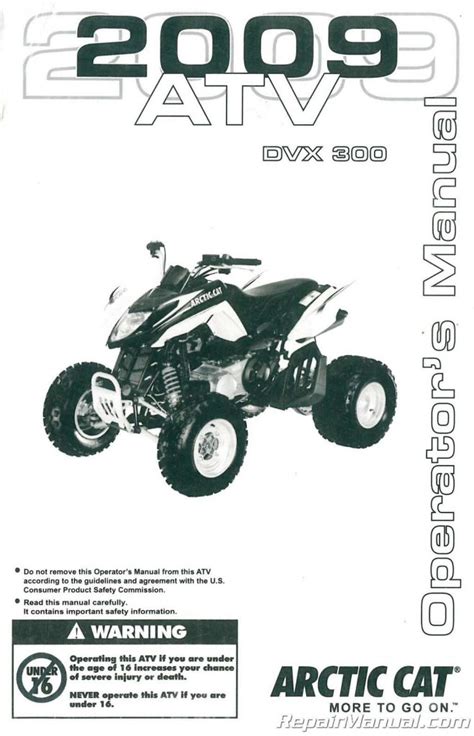 arctic cat 300 owners manual pdf Reader