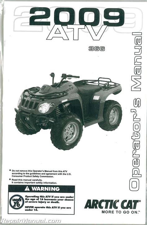 arctic cat 366 atv repair manual PDF