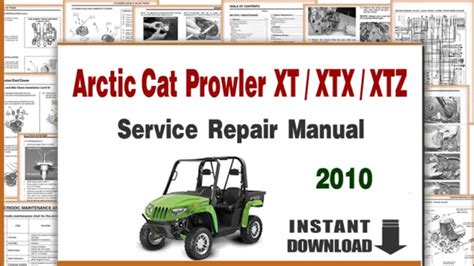 arctic cat 700 prowler 2010 service manual PDF