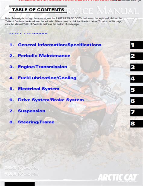 arctic cat manual factory Reader