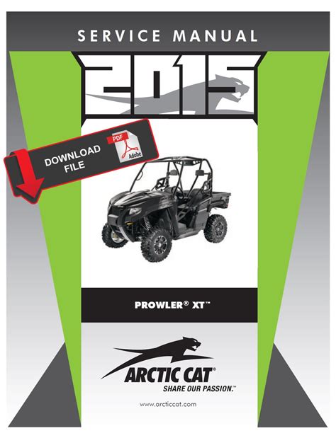 arctic cat prowler repair manual PDF