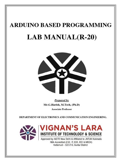 arduino laboratory manual pdf Doc