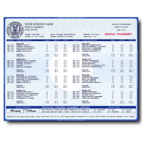 are college transcripts permanent