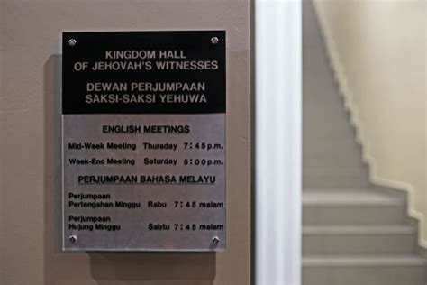 are jehovah's witnesses banned in singapore