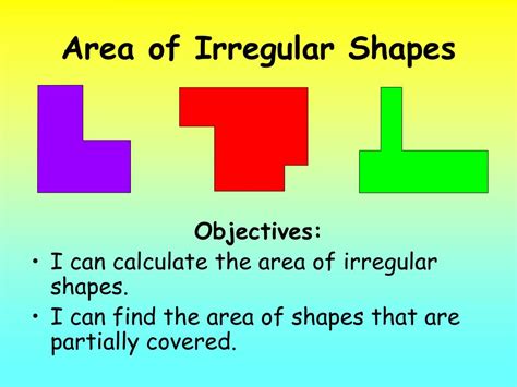 area of irregular shapes ks2 Doc