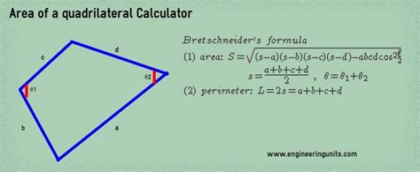 area of quadrilateral calculator