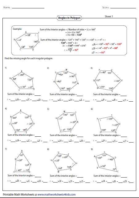 area of regular polygons answers key Reader