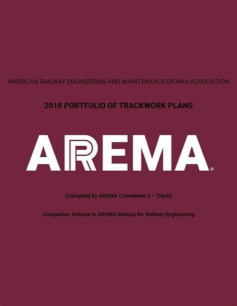 arema manual for railway engineering chapter 30 Reader