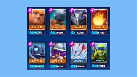 arena 3 clash royale deck