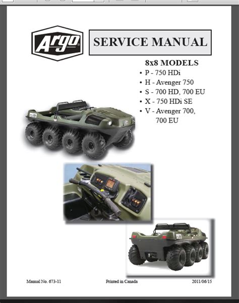 argo avenger manual pdf PDF