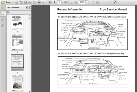 argo avenger service manual Kindle Editon