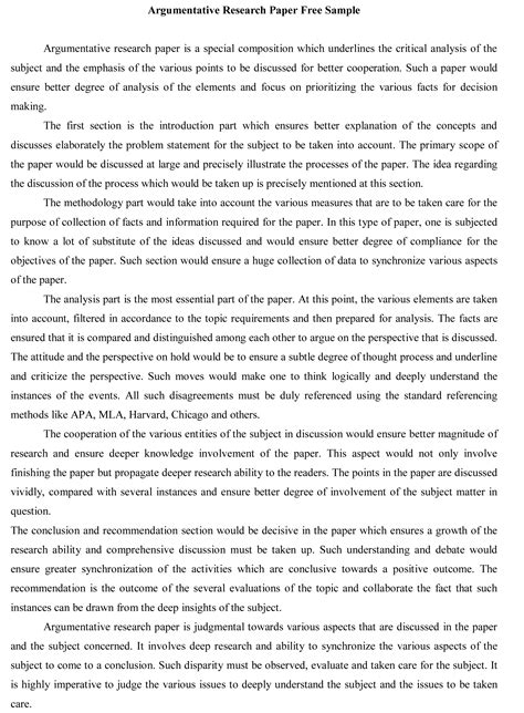 argumentative research paper of immigration Reader