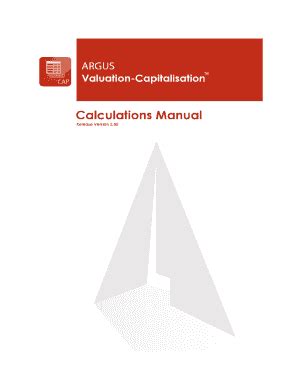 argus valuation capitalisation manual Reader