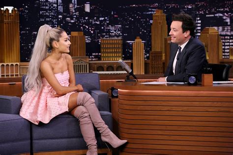 ariana grande in jimmy fallon