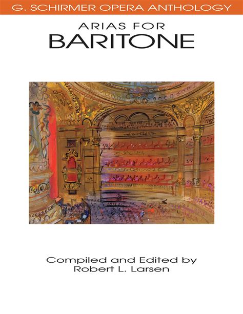 arias for baritone g schirmer opera anthology PDF