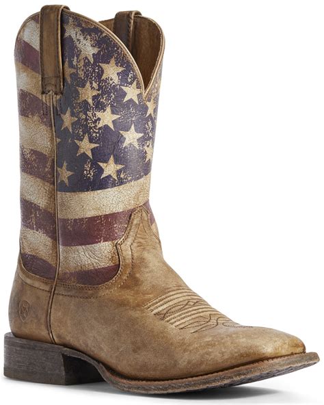 ariat american flag boots