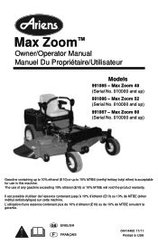 ariens max zoom user guide Epub