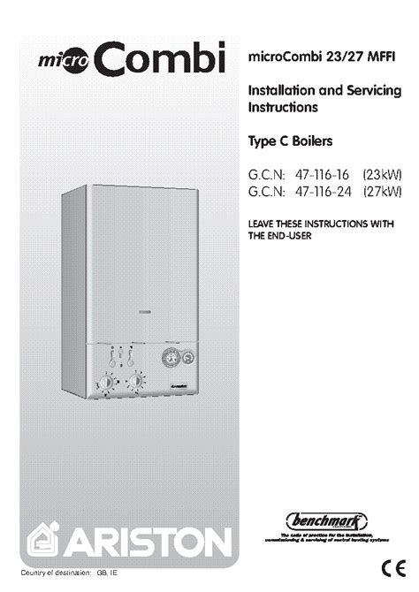 ariston microcombi 27mffi parts manual user guide Kindle Editon