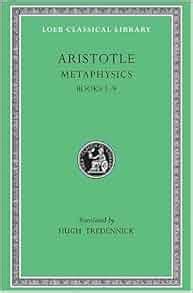 aristotle metaphysics books i ix loeb classical library no 271 Epub