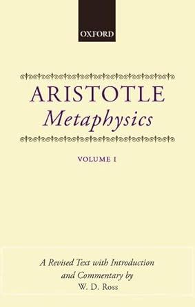 aristotles metaphysics 2 volumes english and greek edition PDF