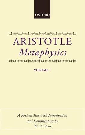 aristotles metaphysics 2 volumes english and greek edition PDF