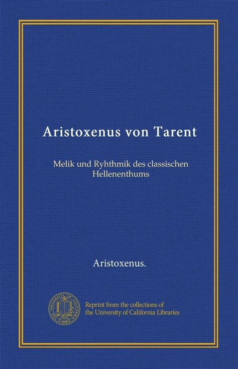 aristoxenus von tarent german westphal Doc