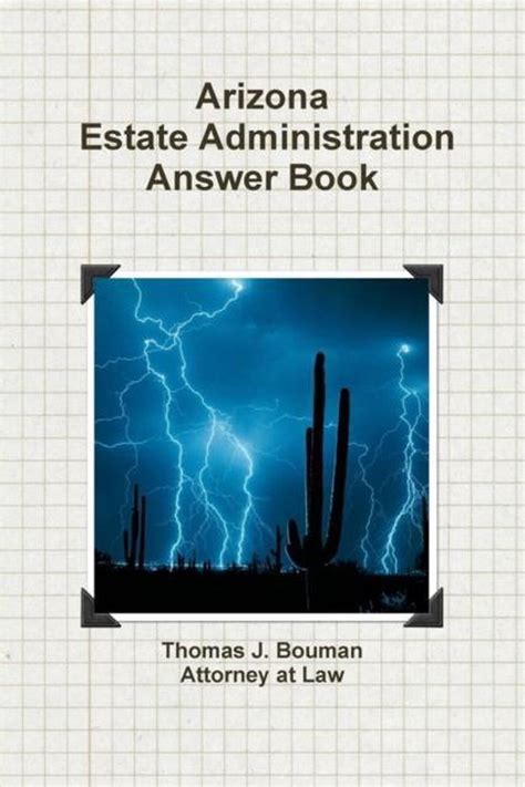 arizona estate administration answer book Epub