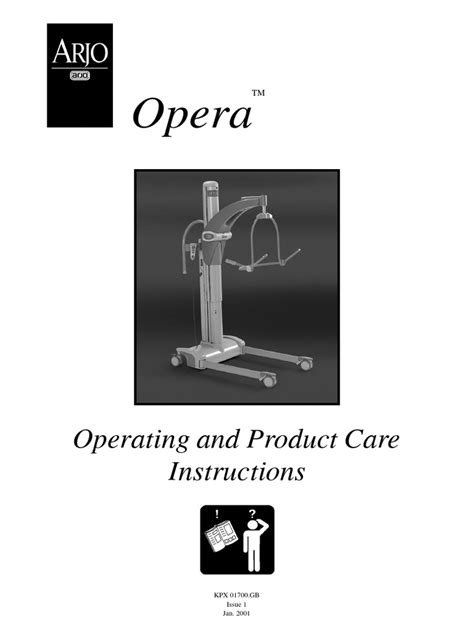 arjo opera service manual pdf Epub