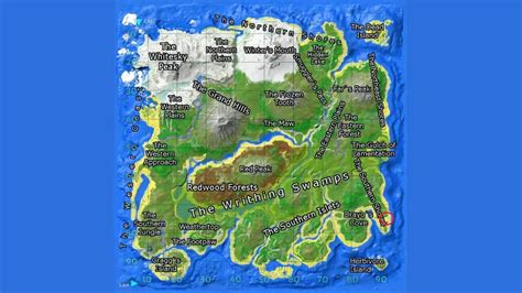 ark ascended map