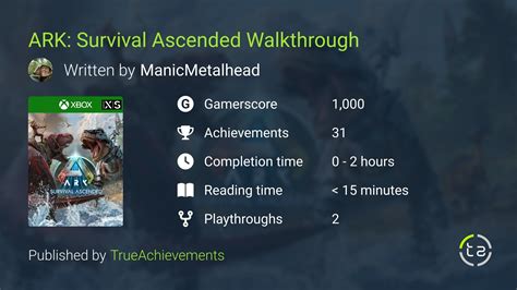 Ark Ascended Walkthrough