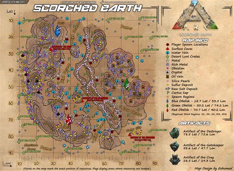 ark scorched earth map