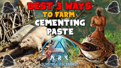 ark survival ascended cementing paste