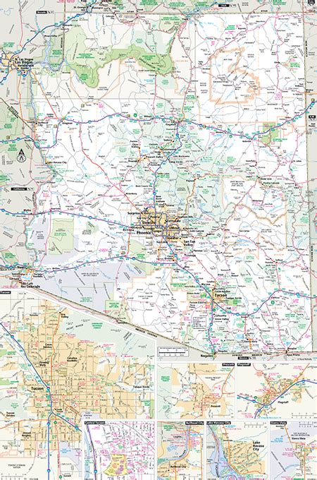 arkansas state map rand mcnally easy to read Kindle Editon