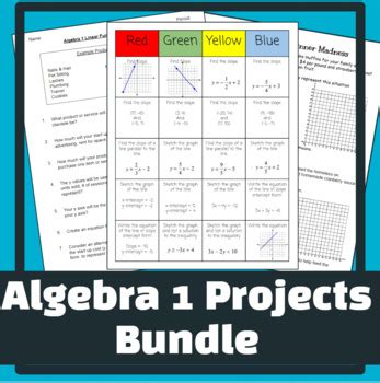 arlington algebra 1 project answers unit 6 PDF