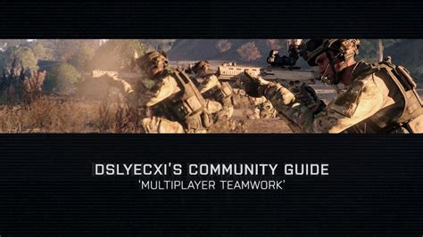 arma 3 community guide mp teamwork Reader