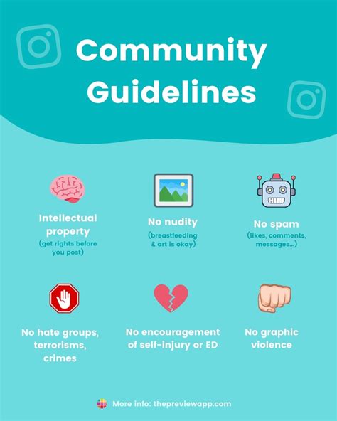 arma community guidelines instagram PDF