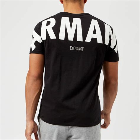 armani exchange black shirt