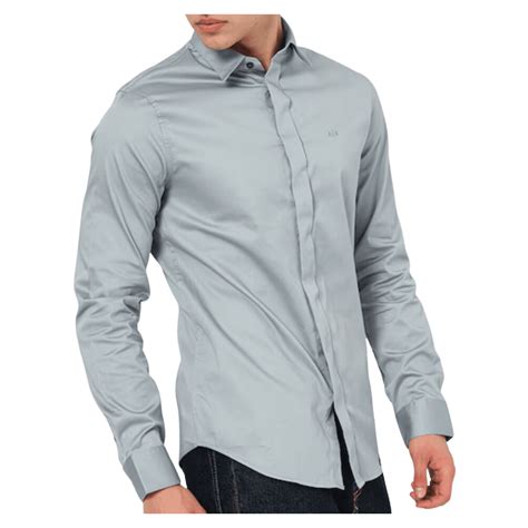 armani exchange button up shirts