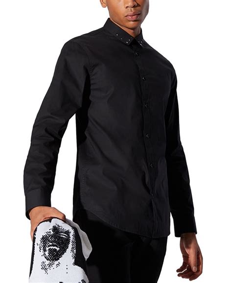 armani exchange collar shirt