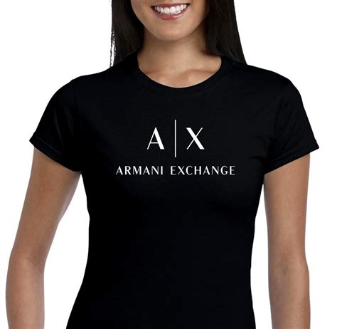 armani exchange ladies t shirts