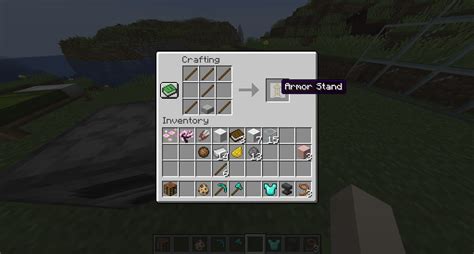 armor stand craft