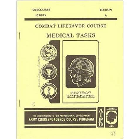 army combat lifesaver instructor manual pdf PDF