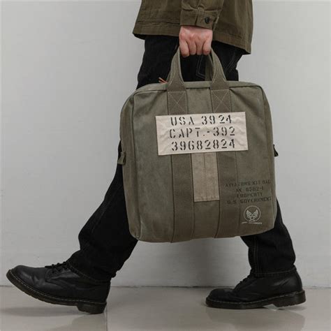 army style carrier bag